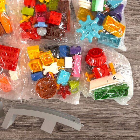 LEGO Duplo Education STEAM Park (Box B) New Bags Figures Gear Slide Track Pieces - Picture 5 of 8